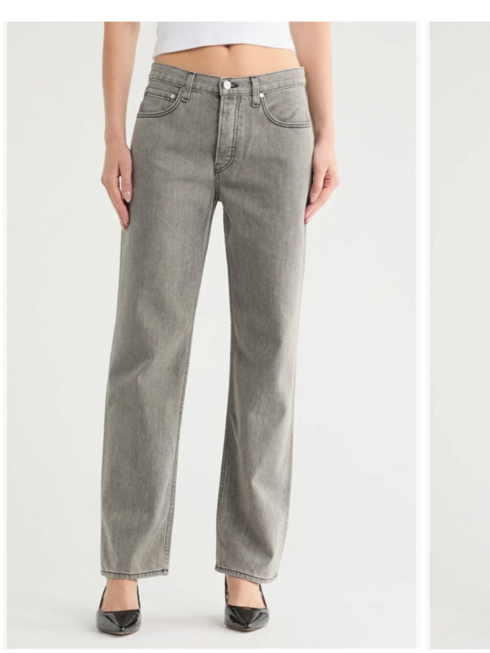 TWP Soda Pop Straight Leg Jeans Size 24 NWT